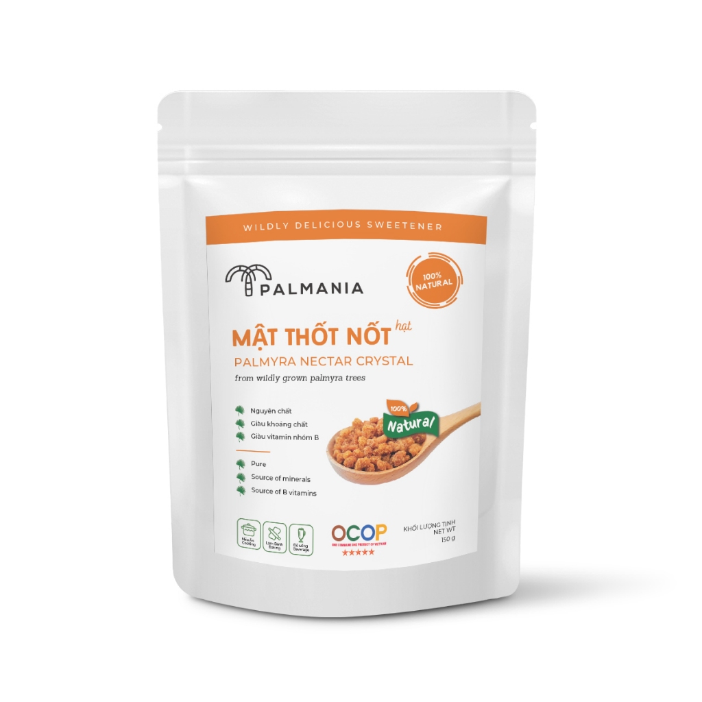 PALMANIA Mật thốt nốt hạt 150G